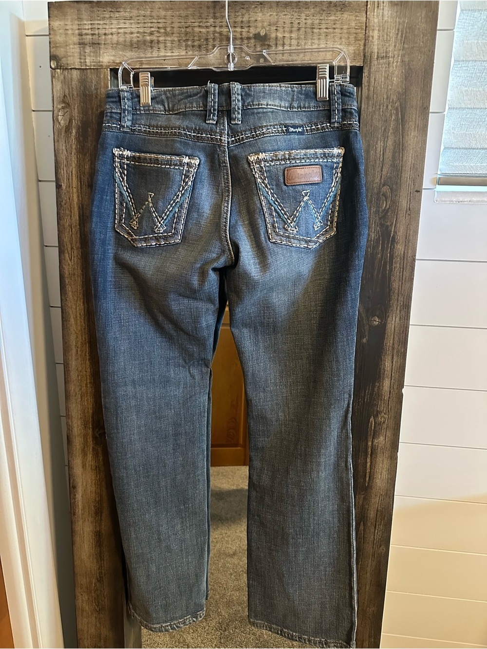 Wrangler Retro Jeans Womens 28/5 x 30 Bootcut Western Cowgirl Stretch Denim